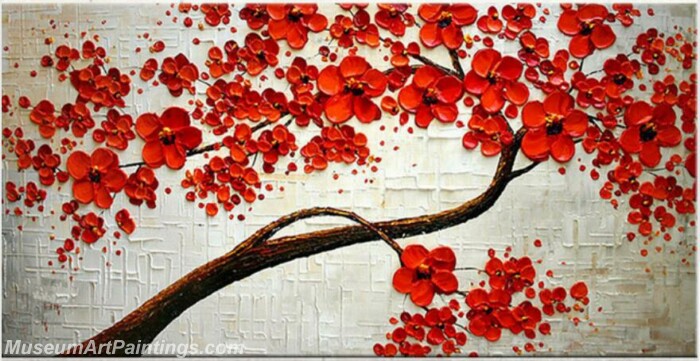 Modern Abstract Wall Art Painting Abstract Flower Tree Landscape Paintings MFL058