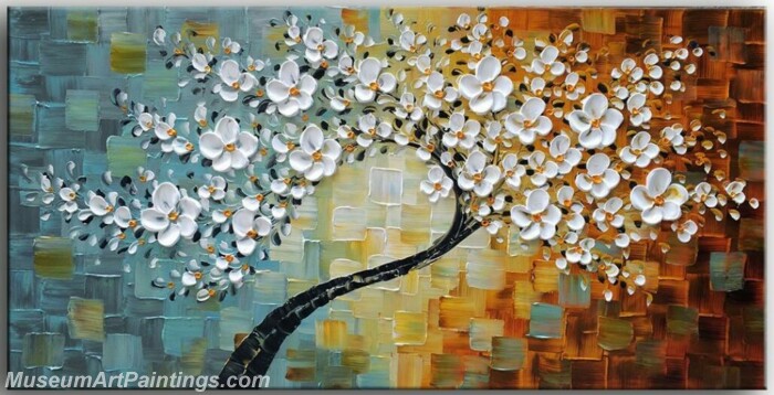 Modern Abstract Wall Art Painting Abstract Flower Tree Landscape Paintings MFL064