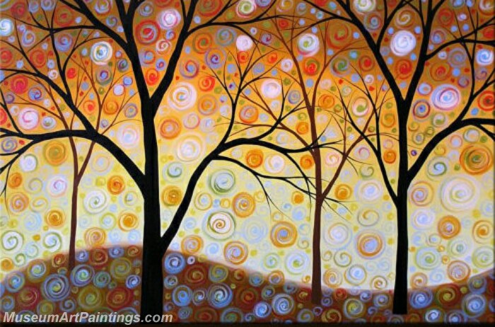 Modern Abstract Wall Art Painting Abstract Tree Landscape Paintings MTL014