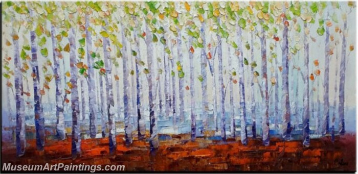 Modern Abstract Wall Art Painting Abstract Tree Landscape Paintings MTL066