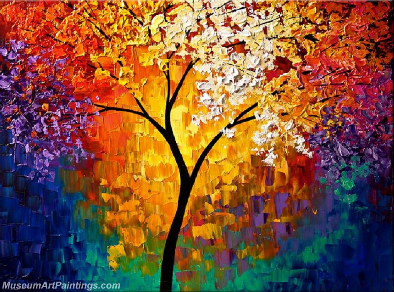 Modern Landscape Tree Painting 01