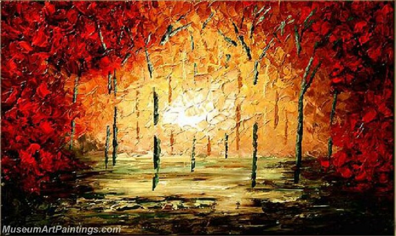 Modern Landscape Tree Painting 05