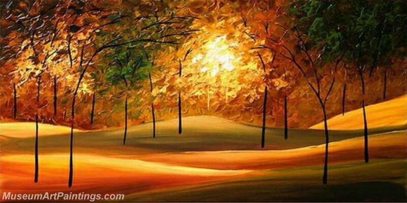 Modern Landscape Tree Painting 06