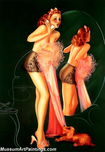 Modern Pinup Art Paintings 005