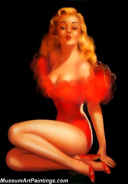 Modern Pinup Art Paintings 006