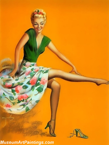 Modern Pinup Art Paintings 007