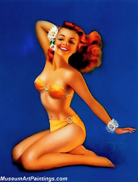 Modern Pinup Art Paintings 009