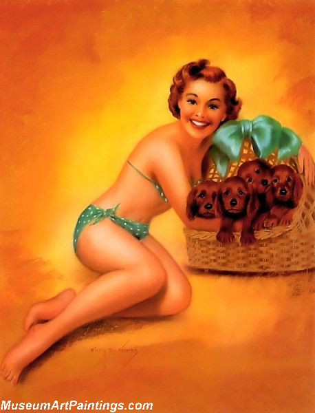 Modern Pinup Art Paintings 013