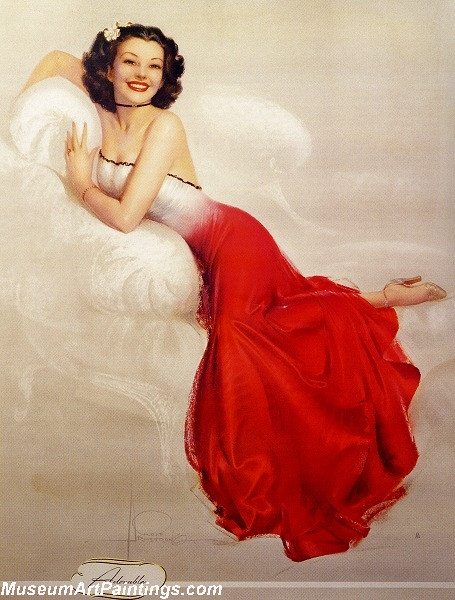 Modern Pinup Art Paintings Adorable