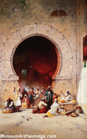 Moorish Bazaar by George Washington Nicholson