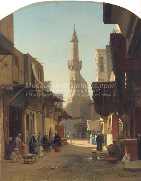 Mosque in Cairo by John Peter Kornbeck