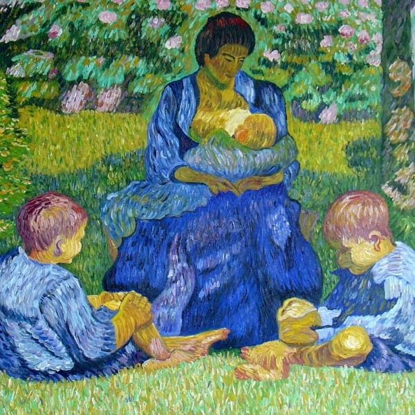Motherhood by Giovanni Giacometti