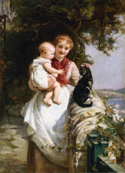 Motherly Love by Frederick Morgan