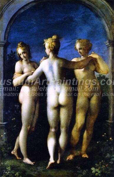 Nude Oil Paintings The Three Graces