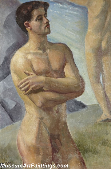 Nude Paintings Bathing Men