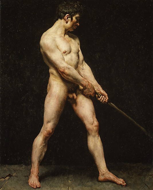 Nude Paintings Study of a Nude Man