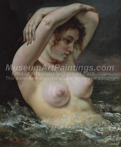 Nude Paintings The Woman in the Waves