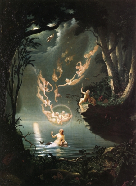 Oberon and the Mermaid by Douglas Harvey
