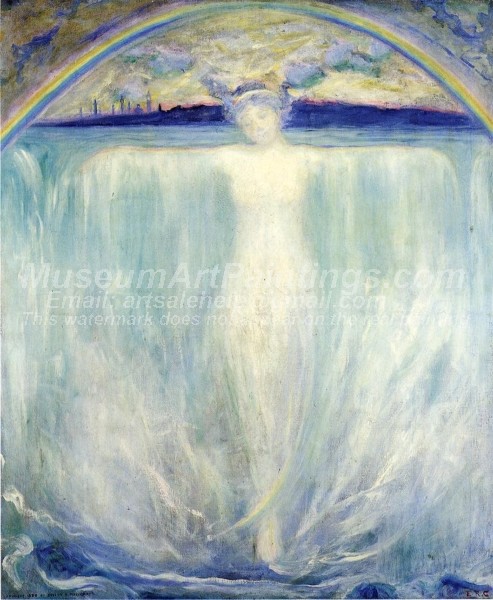 Oil Painting The Spirit of Niagara