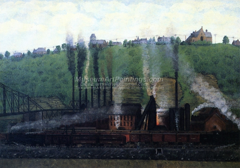 Old Clinton Furnace by John Kane