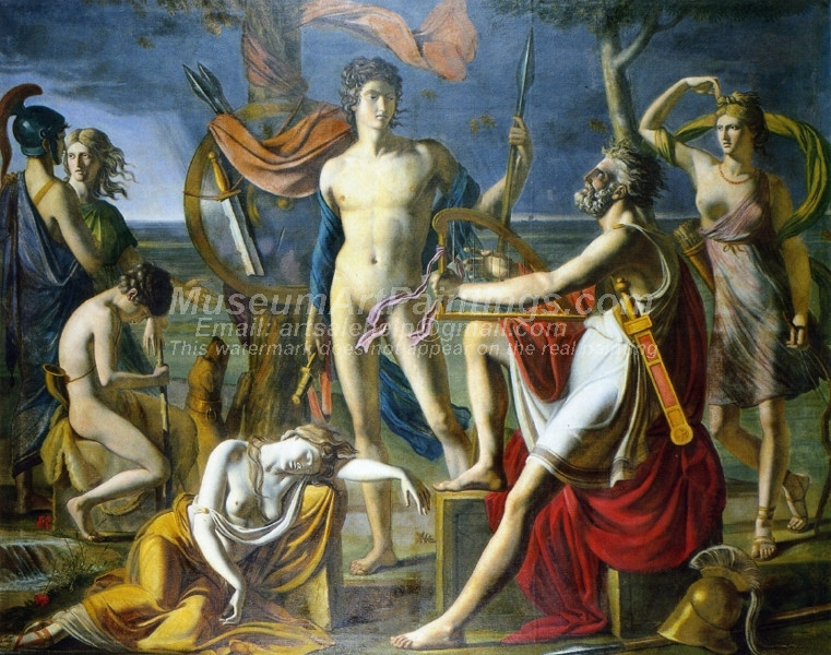 Ossian Reciting His Songs