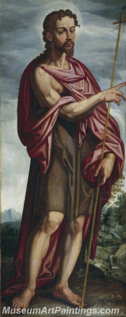 Pacheco Francisco San Juan Bautista Painting
