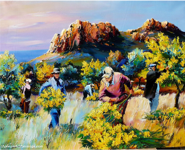 Palette Knife Oil Painting 015