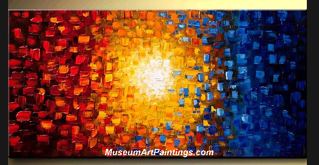 Palette Knife Oil Painting Abstract 005