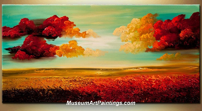 Palette Knife Painting Abstract Landscape