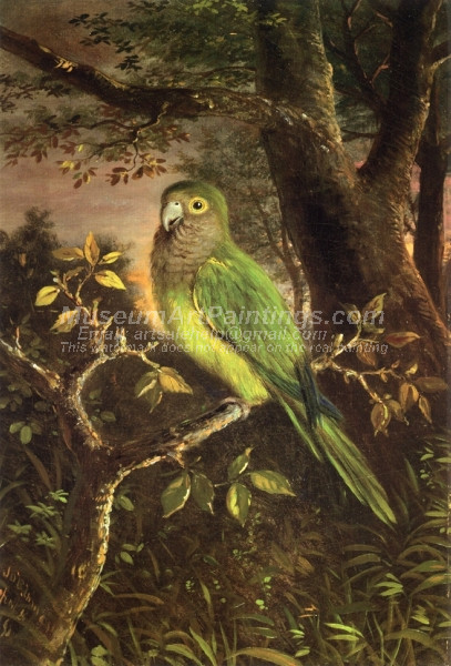 Parrot on a Branch by John OBrien Inman