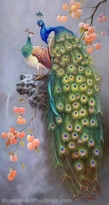 Peacock Oil Paintings NPEP01