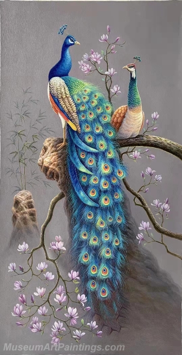 Peacock Oil Paintings NPEP02