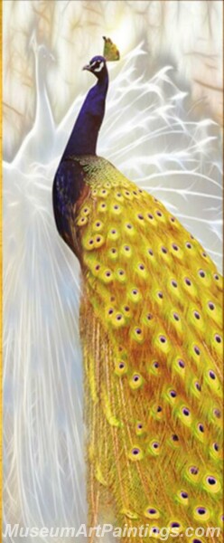 Peacock Oil Paintings PMP016