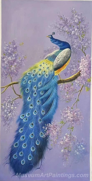 Peacock Paintings Peacock Oil Painting PL20