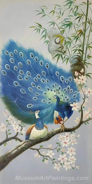 Peacock Paintings Peacock Oil Painting PL21