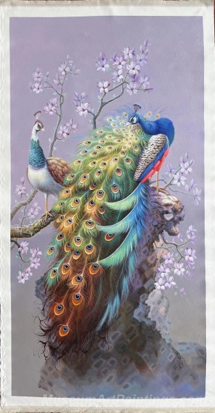 Peacock Paintings Peacock Oil Painting PL30