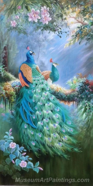 Peacock Paintings Peacock Oil Painting PL48