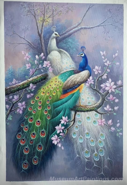Peacock Paintings Peacock Oil Painting PL7