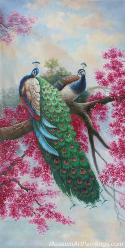 Peacocks Paintings for Sale PDM030