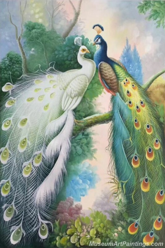 Peacocks Paintings for Sale PDM032