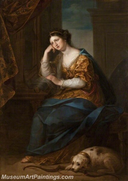 Penelope at Her Loom Painting