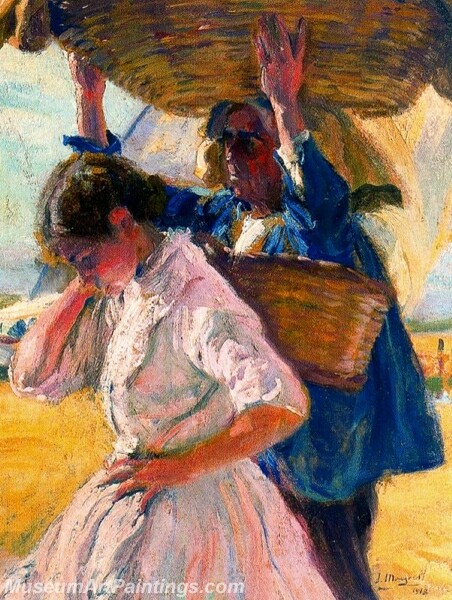 Pescadores 3 Painting