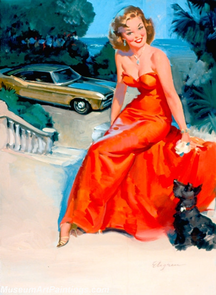 Pin Up Paintings Ditzler Ad