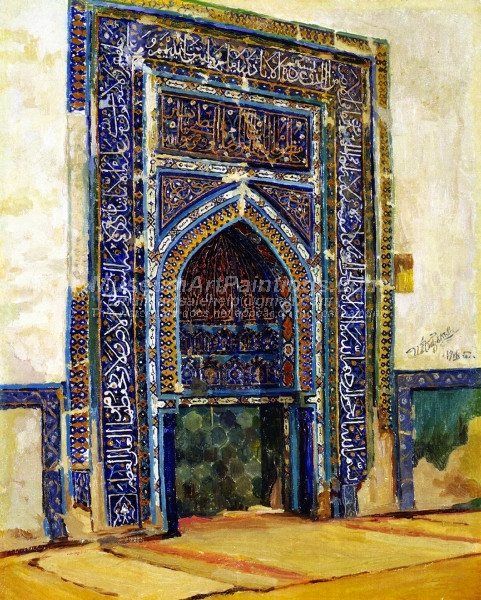 Portal Mihrad of the Hodja Ahmed Yasavi Mausoleum
