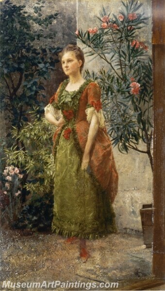 Portrait of Emile Floge Painting