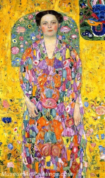Portrait of Eugenia Mada Primavesi Painting
