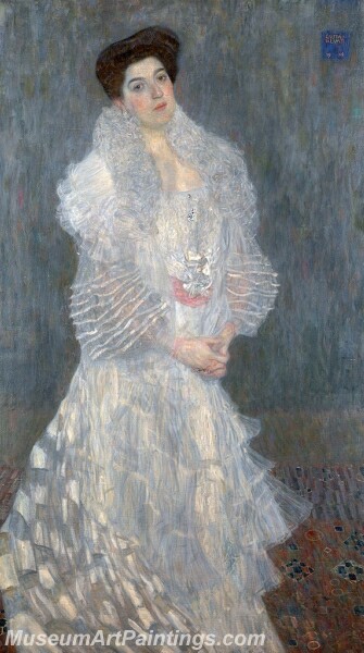Portrait of Hermine Gallia Painting