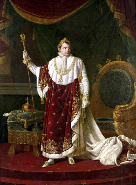 Portrait of Napoleon in Coronation Robes