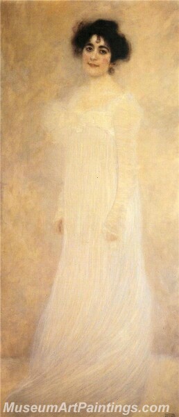 Portrait of Serena Lederer Painting