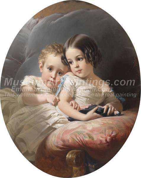 Portrait of Two Children